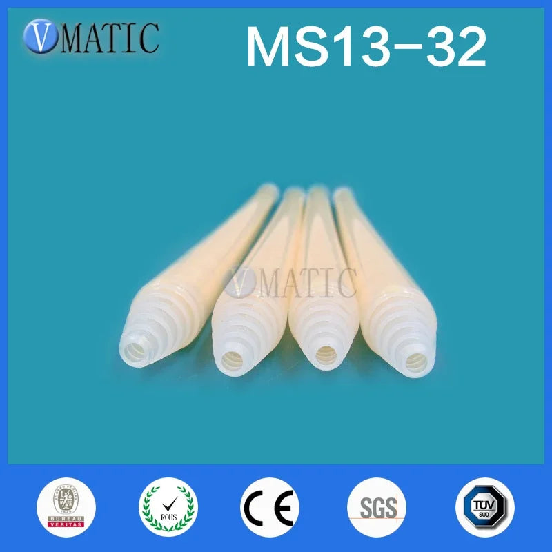 Free Shipping Resin Static Mixer MC/MS13-32 Mixing Nozzles For Duo Pack Epoxies (Yellow Core)