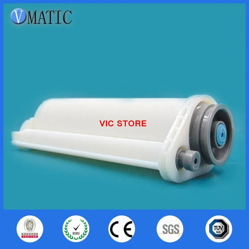 Free Shipping 2Pcs AB Epoxy Gun Cartridge 50 ml Syringe 10:1 Two Component Caulking Cartridge 10:1