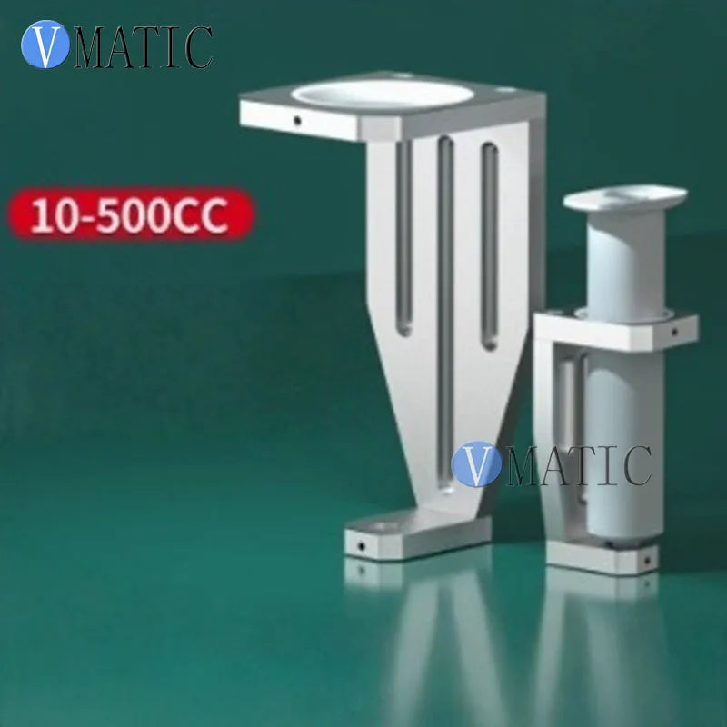 Needle Barrel Bracket for Dispensing Machine - Compatible with 10CC to 500CC Syringes with Silicone Sleeve Holder