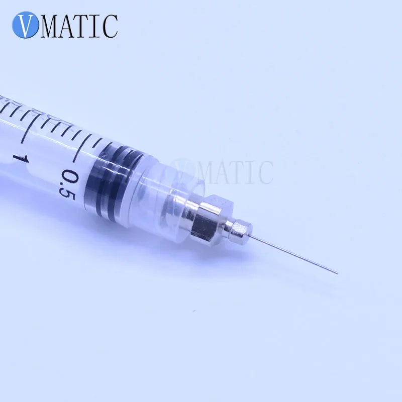 Free Shipping 12Pcs 0.5'' Tip Length 30G Stainless Steel Dispensing Needle Tip 1/2 Inch
