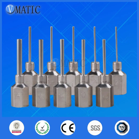 M5 Thread Gold Plated Solder Tip - 1/2" Hexagonal Solder Paste Nozzle, Prevents Oxidation & Saves Paste for Soldering Iron
