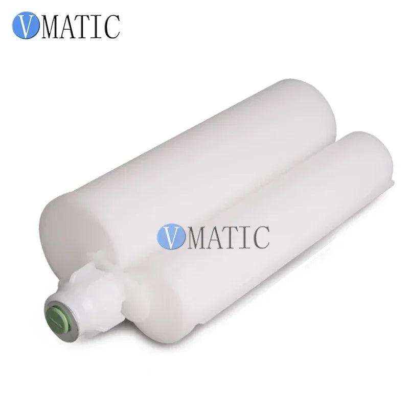 Qulity Plastic Two Component AB Glue Mixing Cartridge 450 Ml Cc 2:1 Ratio With Piston & Static Mixer