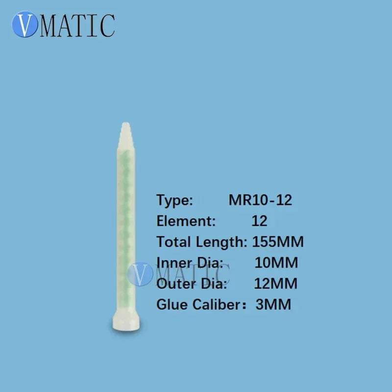‌MR Series Dynamic/Static Mixing Nozzles | Plastic Resin Mixer Tubes for Pneumatic Glue Machine & AB Epoxy | Fast Ship‌
