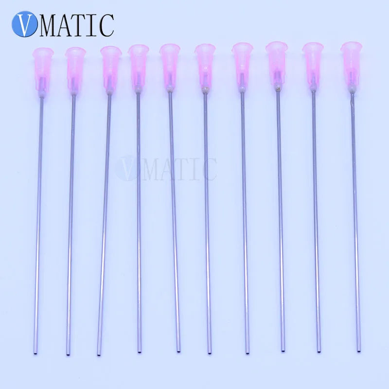 Free Shipping High Quality 100mm 10cm Tube Length Glue Fluid Adhesive Oil Ink Dispensing Blunt Needle