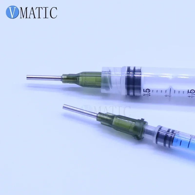 100×14G Precision Dispensing Nozzles ▶ 304SS+PTFE 🚚