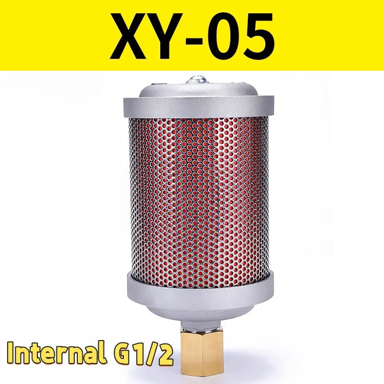 Free Shipping XY-05 Noise Reduction 07 Dryer Silencer Exhaust Muffler Pneumatic Diaphragm Pump 20/15/12