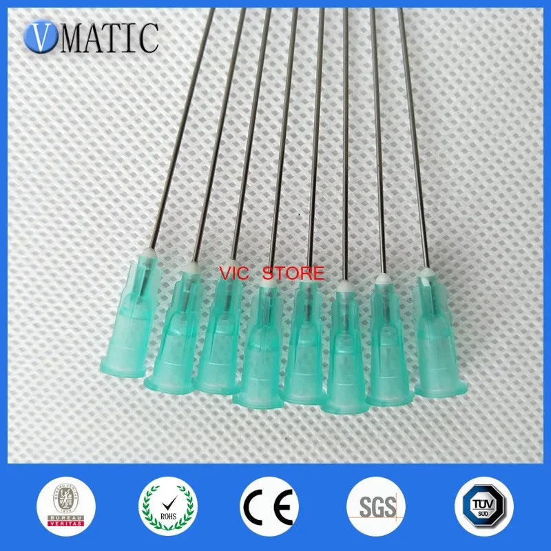 High Quality 21G Blunt Tip Needle Fill 10cm Long For Liquid Dispenser Adhesive Glue Ink Refilling 100mm Length Dispensing Needle