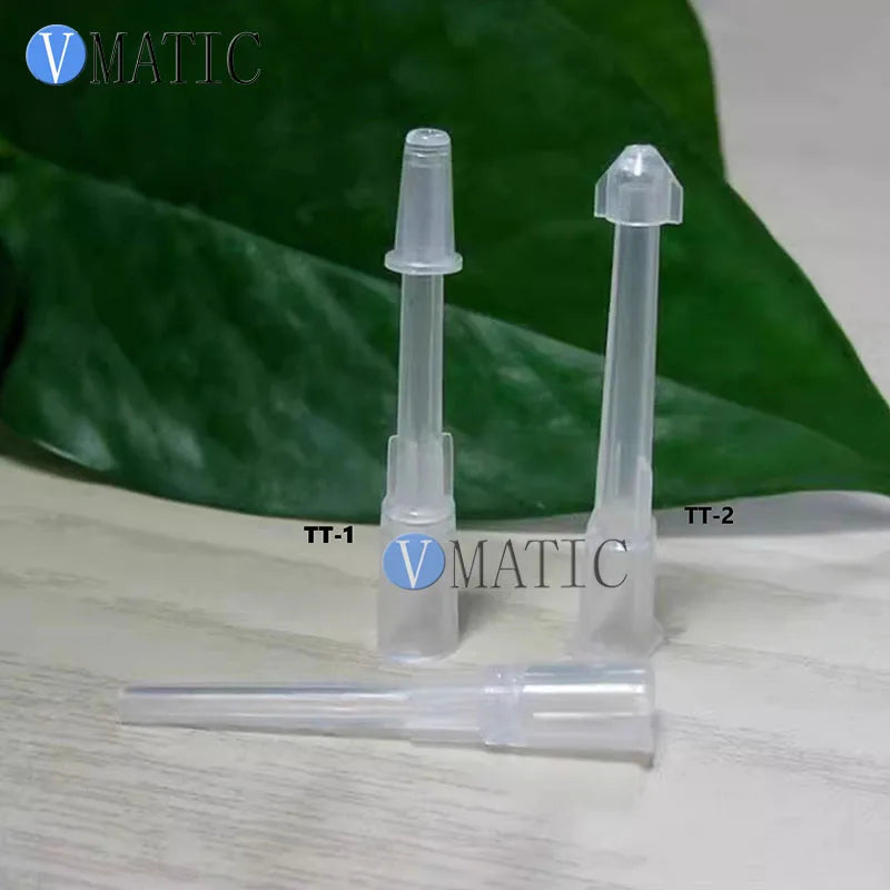 Free Shipping 10-27G Plastic Luer Lock Dispensing Tips | Tapered Cone Assortment for Glue & Adhesives