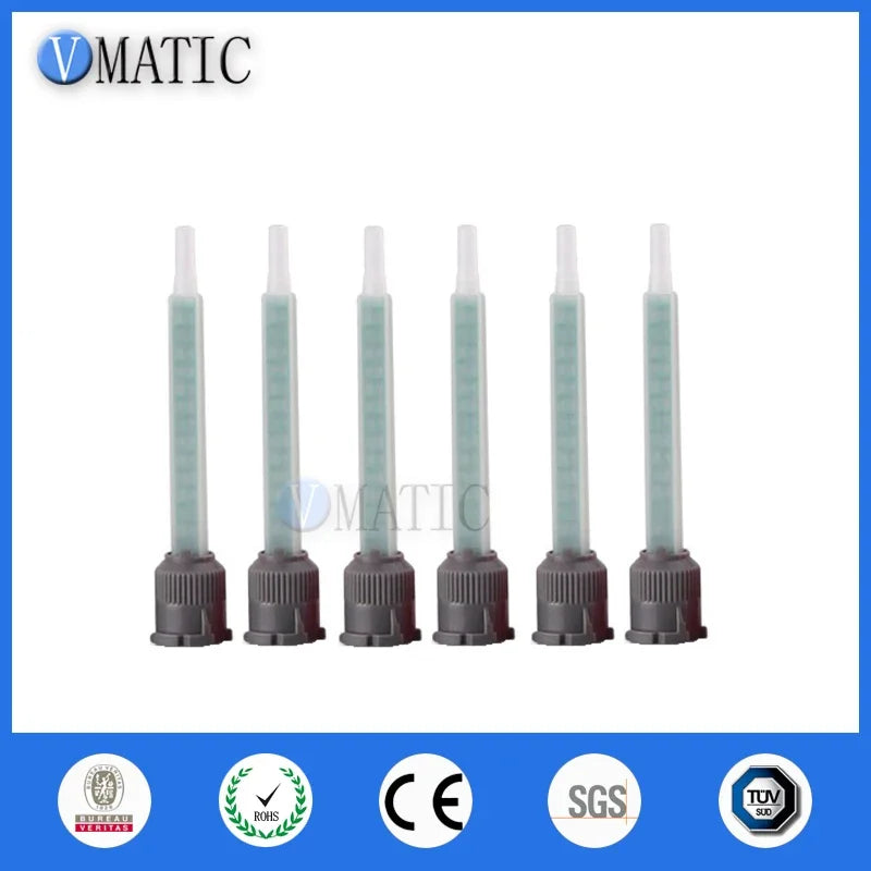 Free Shipping MBQH05-16 1:1 & 10:1 Ratio Double Liquid Static Mixing Tube Nozzle Mixture 50ml Two-component Syringe Glue Mixer