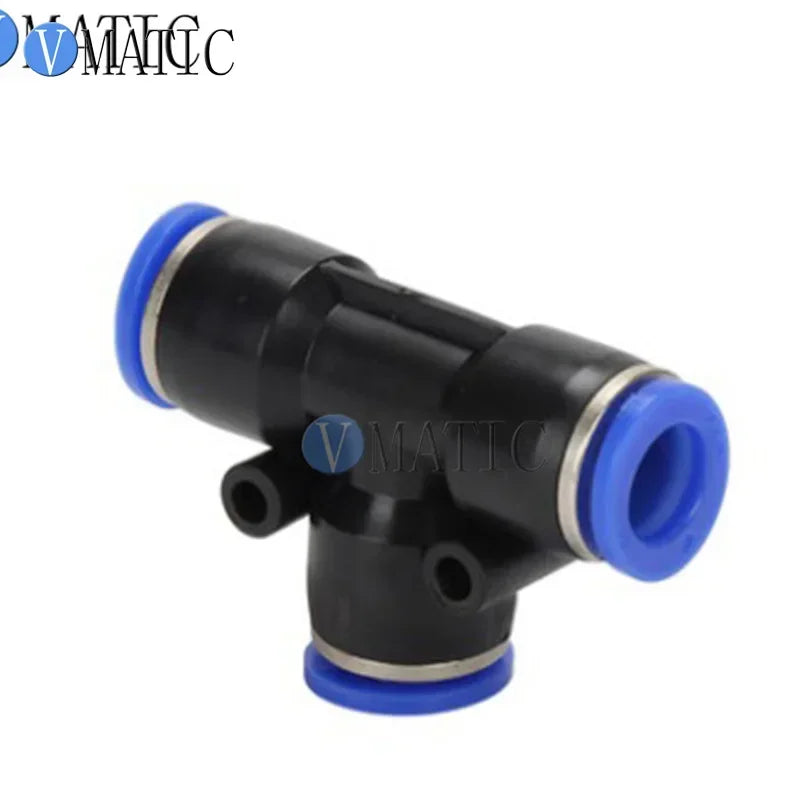 ‌Industrial AB Dispensing 3-Way Valve | 5-Pcs POM Tee Connectors for Epoxy Mixing & Dual-Cartridge Systems‌