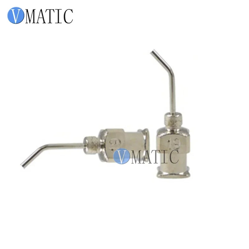 ‌12Pcs 19G 45° Bent Dispensing Needle 1/2'' | S.S. for PCB/SMT Free Shipping‌