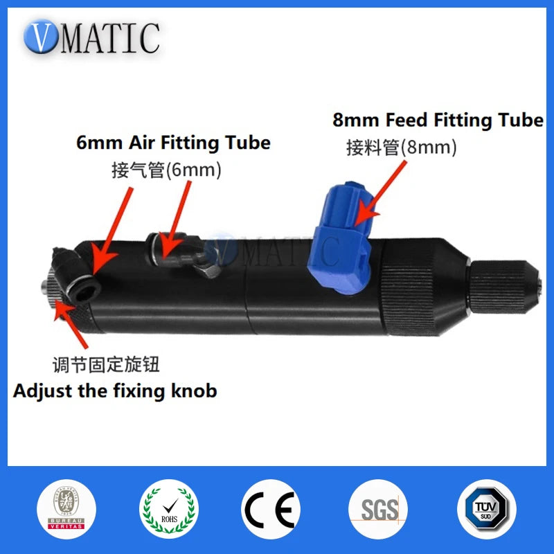 High Quality Glue Dispense Nozzle Lifting Valve Dispenser Controller Needle Off Diaphragm Dispensing Valve