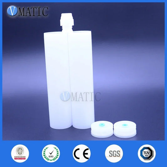 Free Shipping Top Rated Quality 600ml 600cc 1:1 Ab Glue Cartridge With Piston
