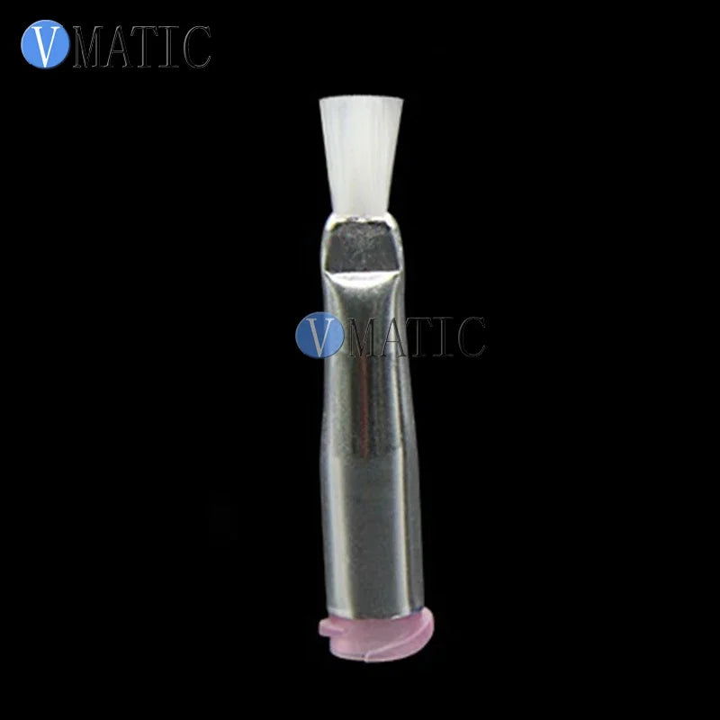 ‌10Pcs 18G-27G Luer Lock Dispensing Needle | 3mm Flat White Brush Tip / Electronics (Anti-Drip) Free Shipping‌