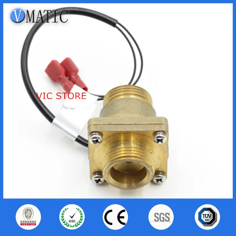 Brass Magnetic Reed Switch Heat Water Flow Switch Flow Meter VC4050