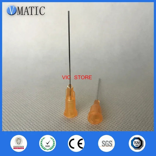 Free Shipping 100Pcs 1'' 23G Dispensing Needle Tip Oem Luer Lock Needles