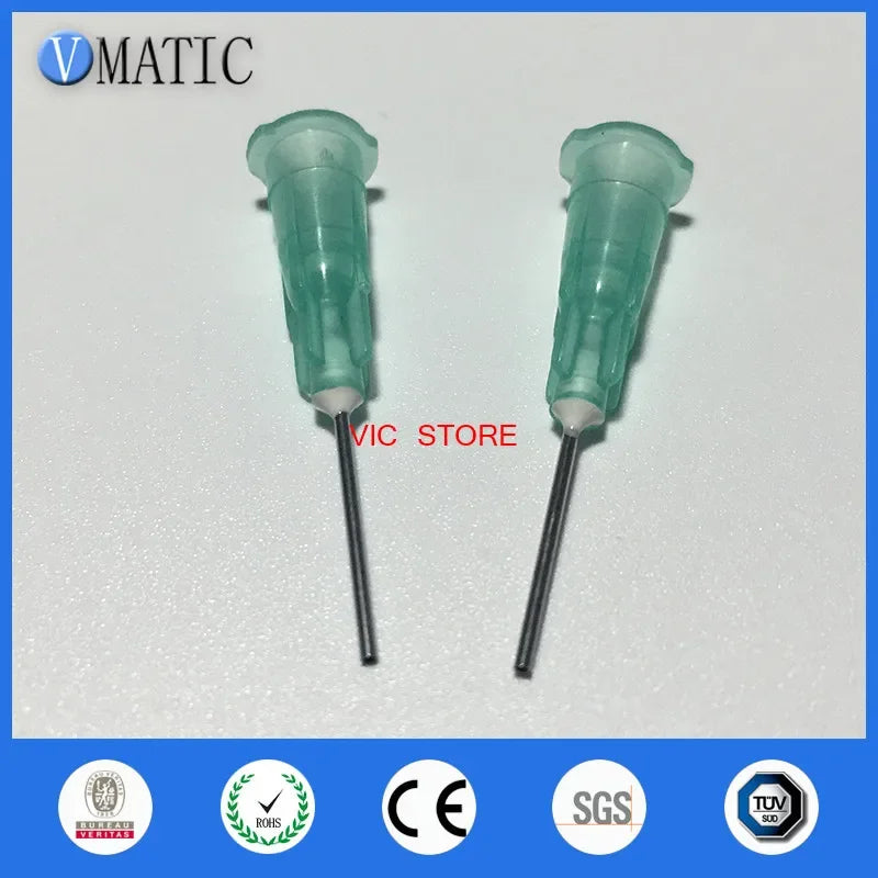 Free Shipping 21G High Quality Pinhead Syringe Needle 0.5'' Metal Pinhead Glue Dispensing Needle 1/2 Inch