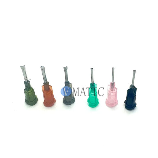 AAA Free Shipping 15G Flat Dispensing Needle Tips 1/2 Inch With Factory Price Glue Dispenser Blunt Needle Tips