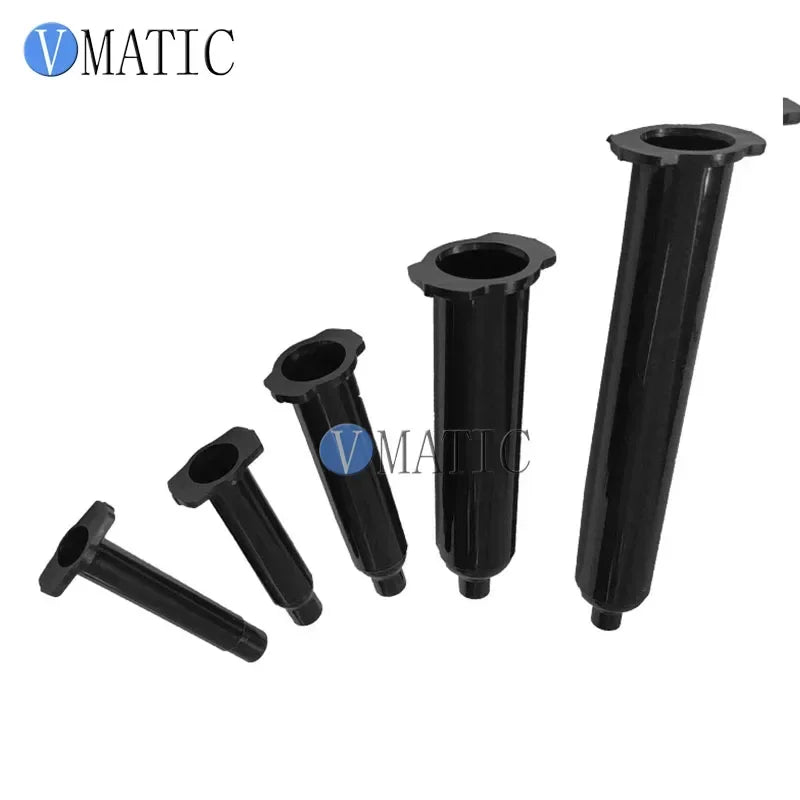 Free Shipping 30Cc 30Ml Us Style Dispenser Black Pneumatic Dispensng Syringes Barrel With Piston