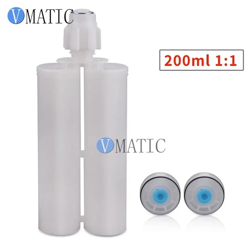 Ab Epoxy Gun Cartridge 200 Ml / Cc 1: 1 Ratio