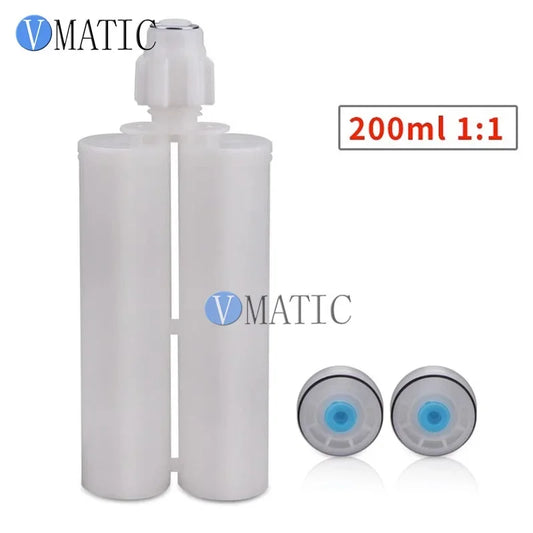 Ab Epoxy Gun Cartridge 200 Ml / Cc 1: 1 Ratio