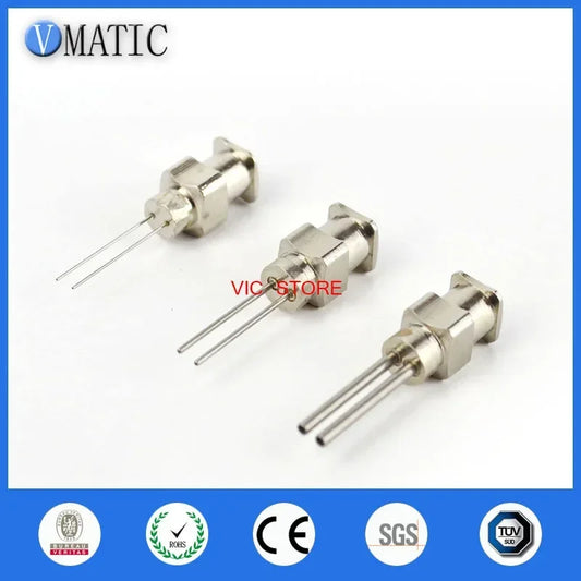 Free Shipping hot 8G-27G Dual Metal Dispensing tips dispensing needle with factory price