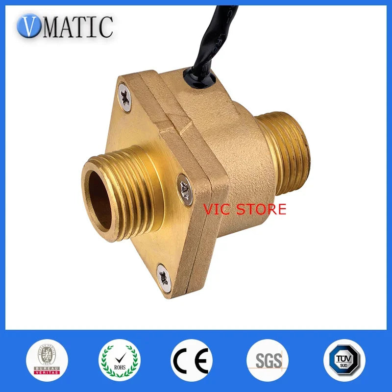 Free Shipping VC4050-G1/2" Inch Liquid Swimming Pool Sensor Valve Automatic Electronic Water Flow Switch