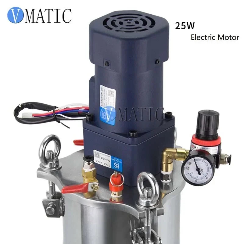 Free Shipping High Quality Electrical Mixing Blade Stainless Steel Air Pressure Glue Dispensing Pressure Tank Container