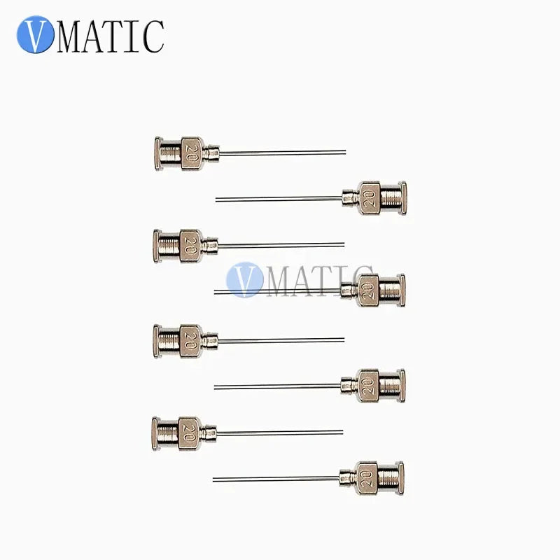 Free Shipping Super Quality 12 Pcs 1 Inch Tip Length 20G Blunt Stainless Steel Dispensing Needles