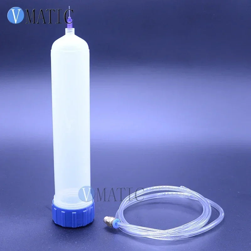 100ml Pneumatic Syringe System | Luer Lock Connector + Piston Kit