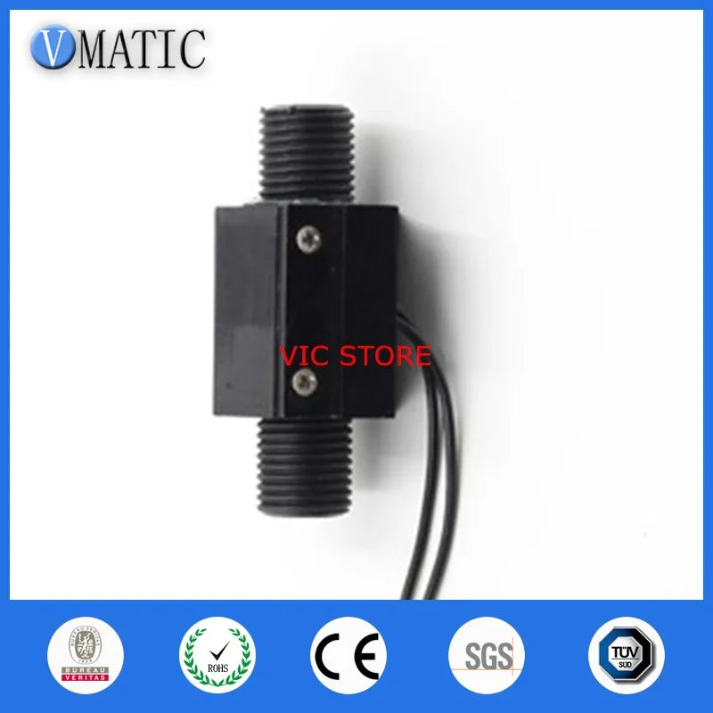 Free Shipping VC2253-G1-4 Urinal Flush Valve Plastic Hall Level Meter 1/4 Pipe Electronic Water Flow Switch Pump Flow Switch