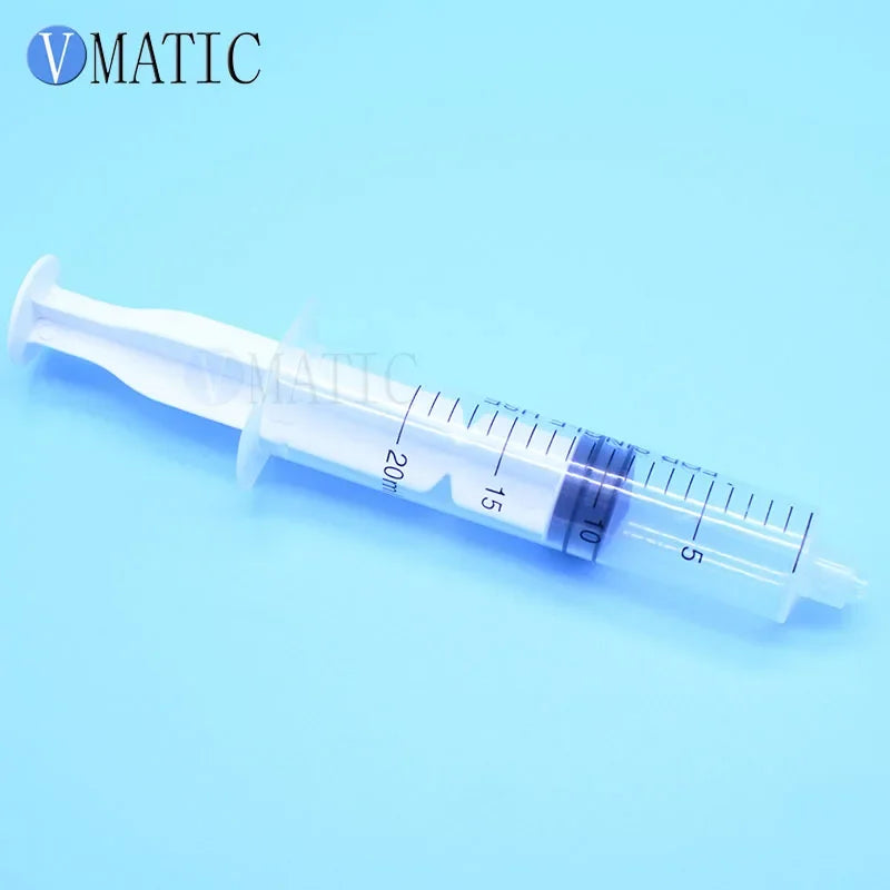 Free Shipping 10Pcs 20ml/20cc Luer Lock Glue Dispensing Syringe