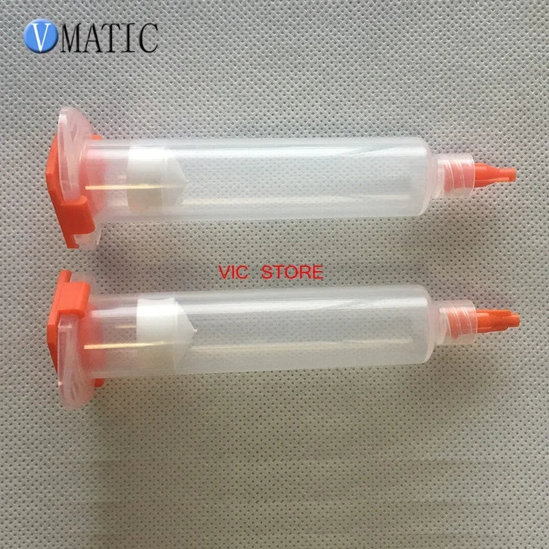 Free Ship Wholesale 3/5/10/30/55 Cc / Ml Liquid Glue Dispensing Pneumatic Syringe Barrel/Piston/Syringe Tip Stopper/End Cover