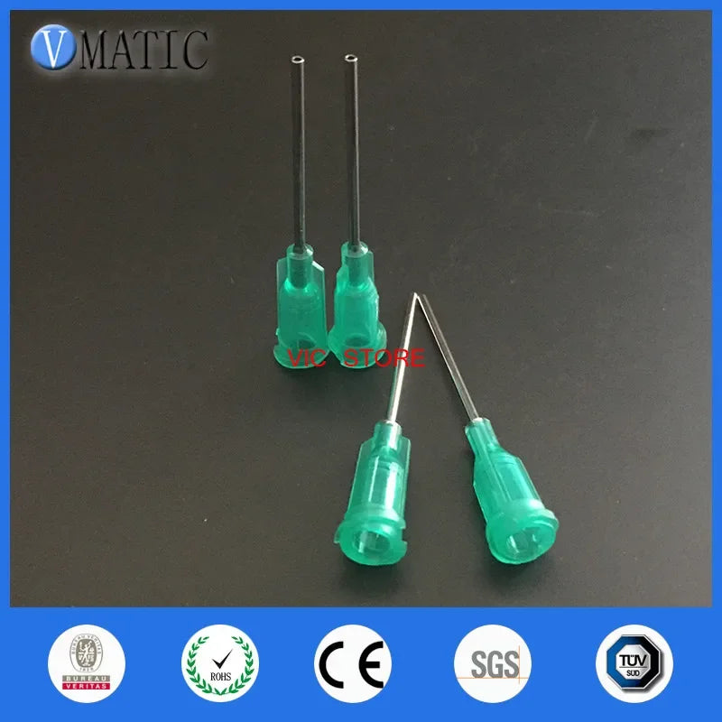 Free Shipping 100Pcs 1.5'' 18G Various Types Of High Precision Dispensing Needle Tips 1-1/2 Inch