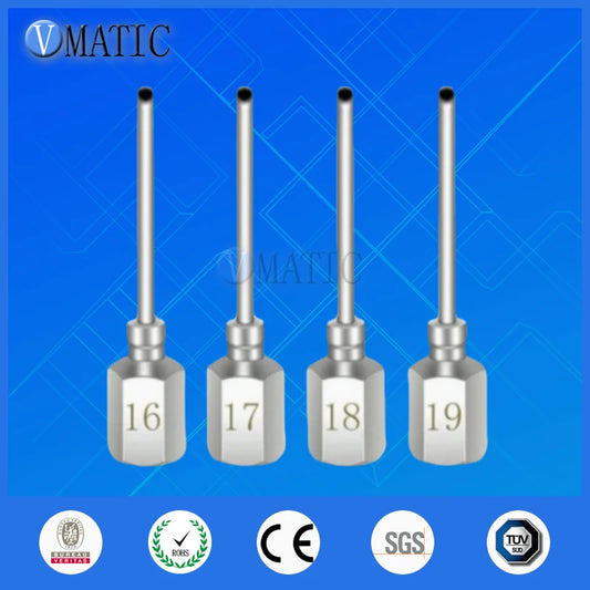 1" Precision Solder-Saving Tip with M5 Internal Thread - Hexagonal Chrome-Plated Nozzle for Efficient Soldering Machines