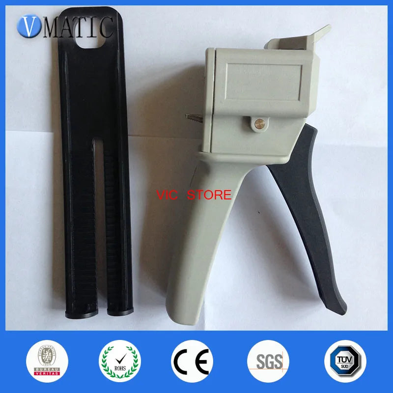 Free Shipping 1:1/2:1 Ratio Dental Impression Mixing Dispenser Glue Dispensing 50ml 50cc Caulking AB Gun