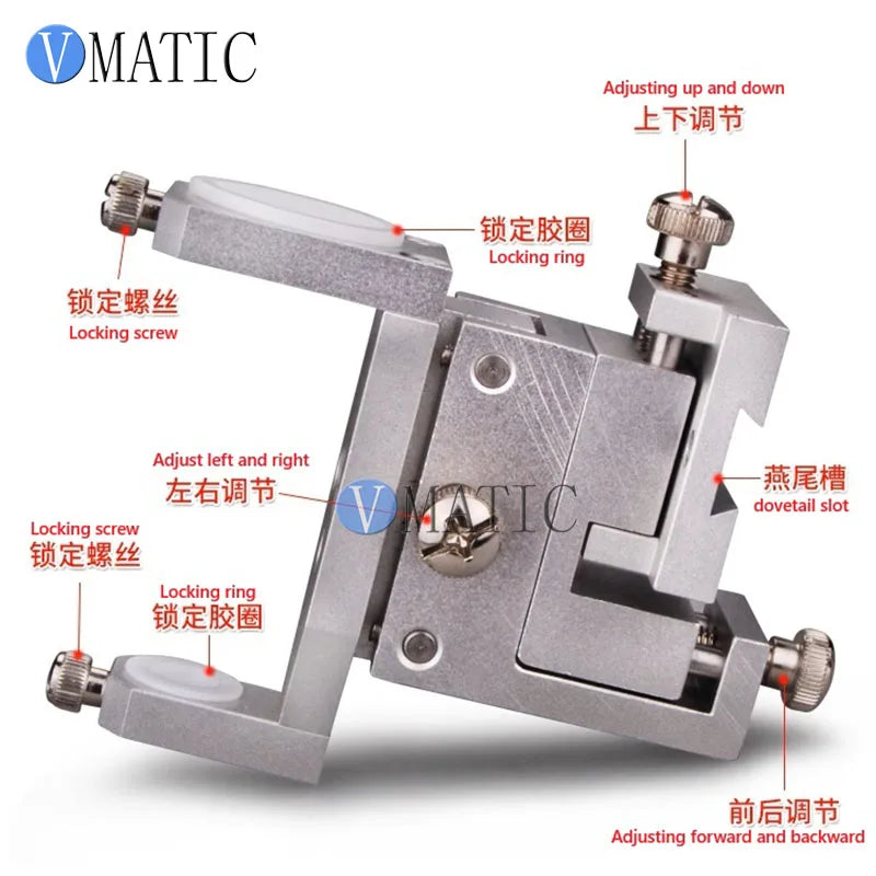 30CC Aluminum Alloy Fixed Bracket for 3D Dispensing D25 Round Dispensing Valve & Syringe Holder Dispenser Equipment Accessories
