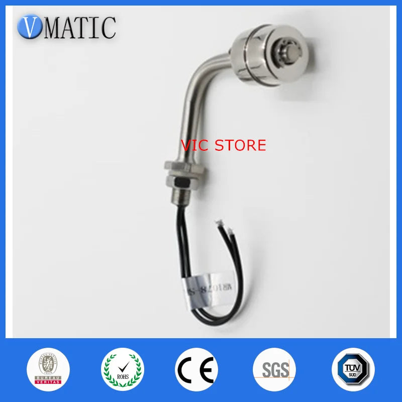 Free Shipping VC1078-SL Capacitive Water Sensor Electronic Controller Detector Stainless Steel Side Level Switch