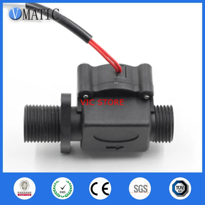 High Quality G1/2" Fuel Meter Gps Differential VC678 Electronic Reed Sensor Plastic Magnetic Water Flow Switch