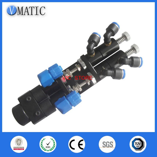 High Quality Double liquid Precision Adjustable Suction Glue Dispensing Valve