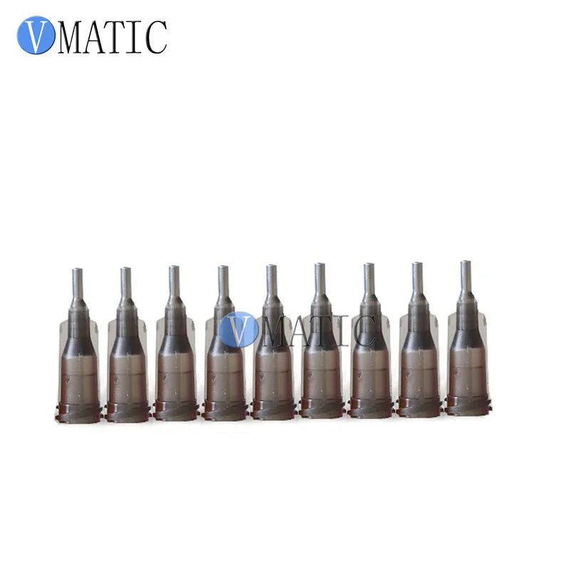 Free Shipping 100Pcs 15G 1/4 Inch Dispensing Glue Gun Needle Tip