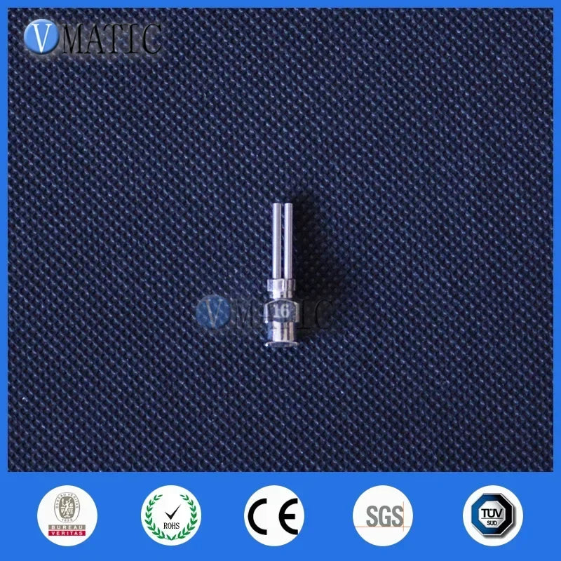 ‌15-30Ga Stainless Steel Dispensing Tips | Industrial Metal Nozzles 6pc Set +2 Bonus Needles for PCB Silicone Resin Fast Ship‌
