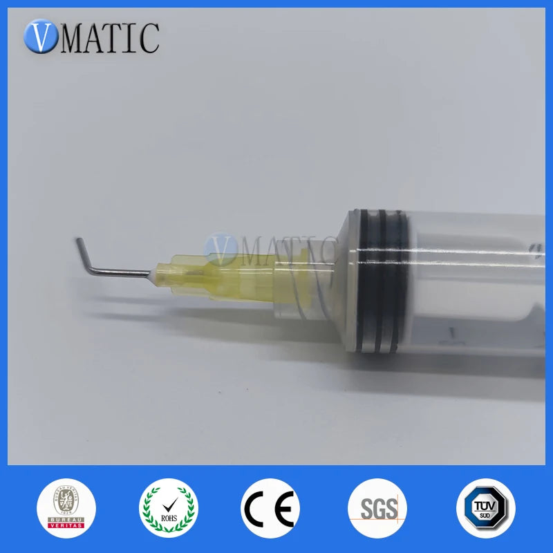Free Shipping 100 Pieces 20G 45 Bent Degree 0.5'' Glue Dispensing Needle Bayonet Type Dispenser Needles 1/2 Inch