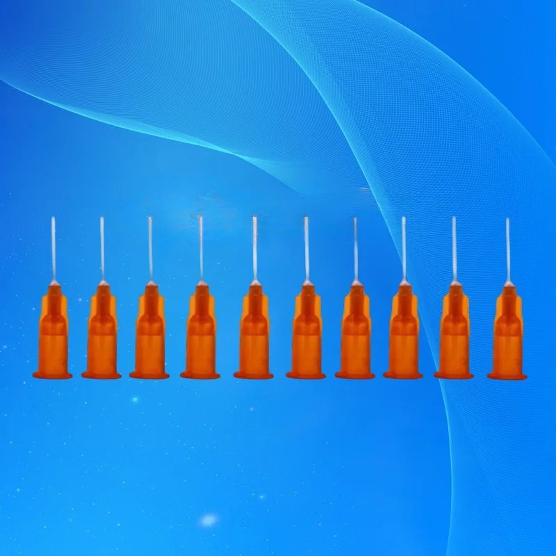 ‌100PCS 26G Hybrid Dispenser Needles 0.5" | Plastic+Stainless Steel Tips / Electronics Free Shipping‌