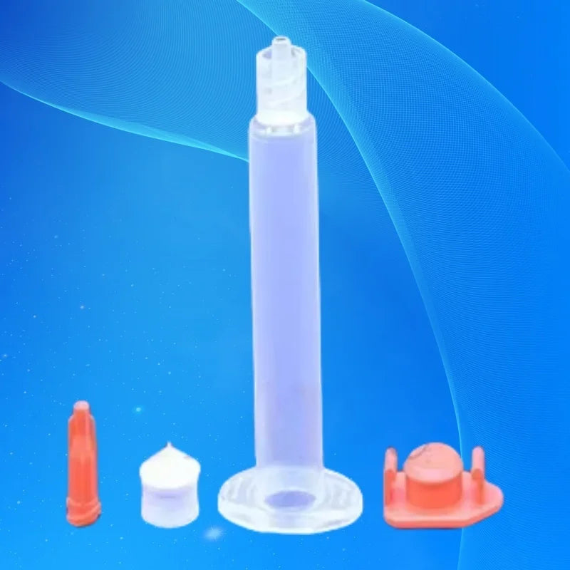 Free Shipping Wholesale 2500 Pcs 3cc 3ml Glue Liquid Dispensing Pneumatic Syringe Sets With Barrel/Piston/Syringe Stopper