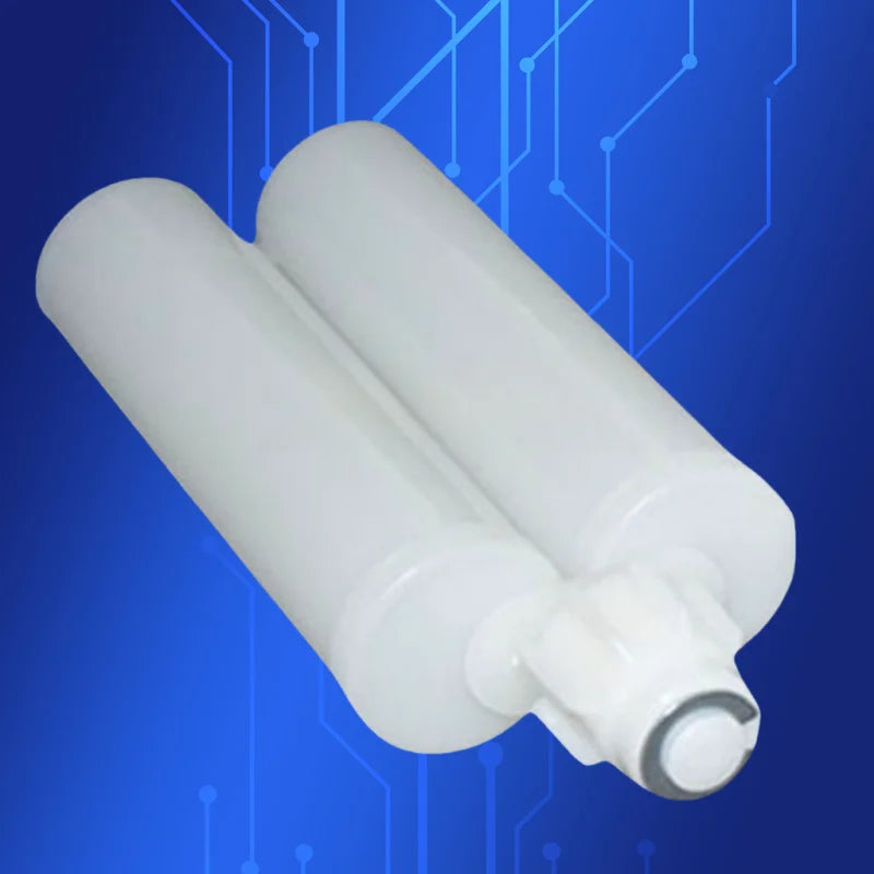 Free Shipping Ab Epoxy Gun Cartridge 200 Ml / Cc = 100: 100 Syringe 1: 1