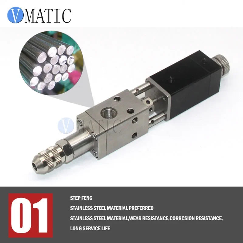 Free Shipping High Precision Stainless Steel Suck Back Sealing Up High Viscosity Liquid/ Glue Dispensing Valve