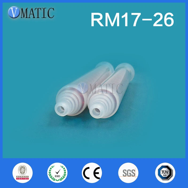 High Quality 5pcs Resin Static Mixer MR17-26 Mixing Nozzles for Duo Pack Epoxies