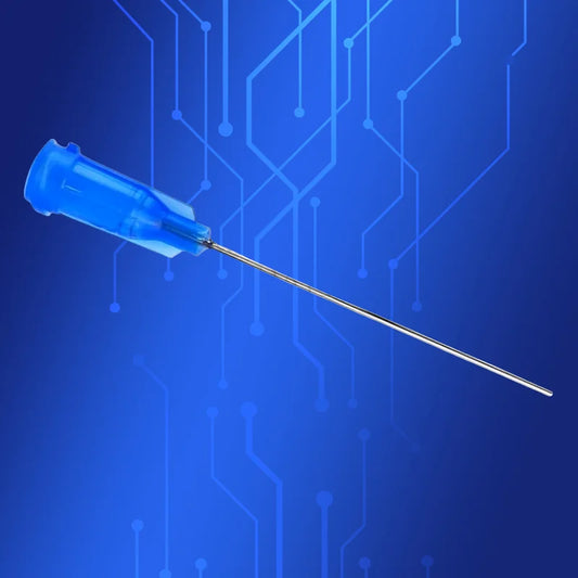 ‌22G Industrial Dispensing Needle 1.5" Bulk 100PCS | Stainless Steel Blunt Tips for Sealant/Adhesive Free Ship‌