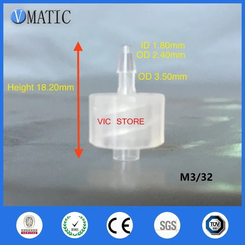 On Sale Plastic Female Male Pipe Connector Fast Fitting Hose Adapter x 100 Pcs